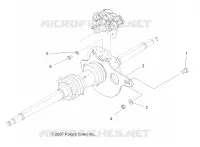 REAR BRAKE CALIPER MOUNTING