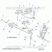 FRONT WISHBONES