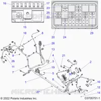 ELECTRICAL, WIRE HARNESS, CHASSIS