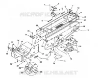 TUNNEL ASSEMBLY WIDETRAK / 0932064 (4922982298001A)