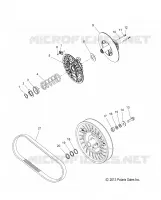 DRIVE TRAIN, CLUTCH, SECONDARY