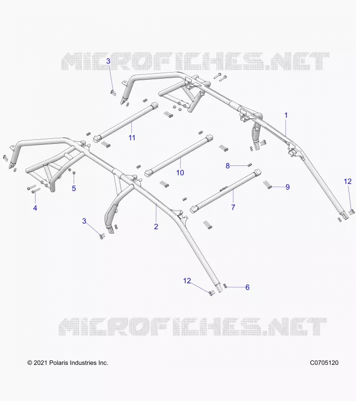 CHASSIS, CAB FRAME