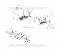 SWING ARM/FOOTREST