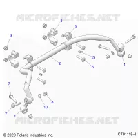 SUSPENSION, REAR STABILIZER BAR
