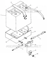 BATTERY BOX LITE DELUXE 0963431 (4931663166A014)