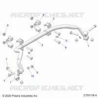 SUSPENSION, REAR STABILIZER BAR
