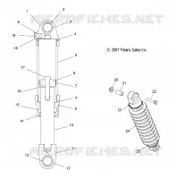 SHOCK, TRACK, FRONT (7043312)
