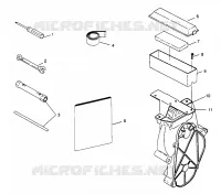 TOOL KIT    500 0972764,  EUROPEAN 500 E972764,  500 SKS 0972564, EUROPEAN 500 (4938393839C013)