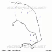 FUEL SYSTEM, LINES, STD.