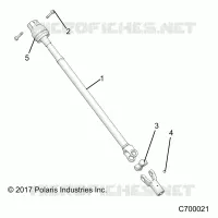 DRIVE TRAIN, REAR PROP SHAFT
