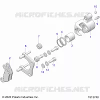 BRAKES, REAR CALIPER