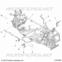CHASSIS, MAIN FRAME