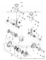 PISTON AND CRANKSHAFT 400 (4912701270037A)
