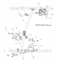 ADJUSTABLE STEERING POST  