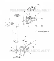 ADJUSTABLE STEERING POST  