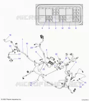 ELECTRICAL, WIRE HARNESSES, CHASSIS