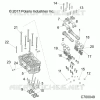 CYLINDER HEAD AND VALVES