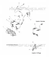 FUEL SYSTEM, RAIL, LINES AND THROTTLE  BODY