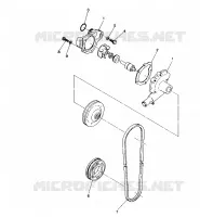 WATER PUMP  400 (4914131413035A)
