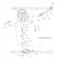 ENGINE, CARBURETOR, LOWER