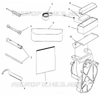 TOOL KIT/BOX 600 XCR SP 0965677 AND EUROPEAN 600 XCR SP E965677 (4932063206C007)