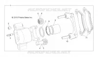 REAR BRAKE CALIPER