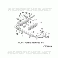 ENGINE, EXHAUST SYSTEM