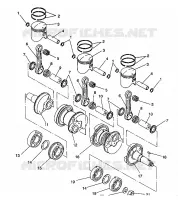 PISTON   CRANKSHAFT STORM/0932770 AND STORM SKS/0932570 (4923032303031A)