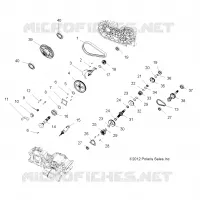 DRIVE TRAIN, MAIN GEARCASE INTERNAL