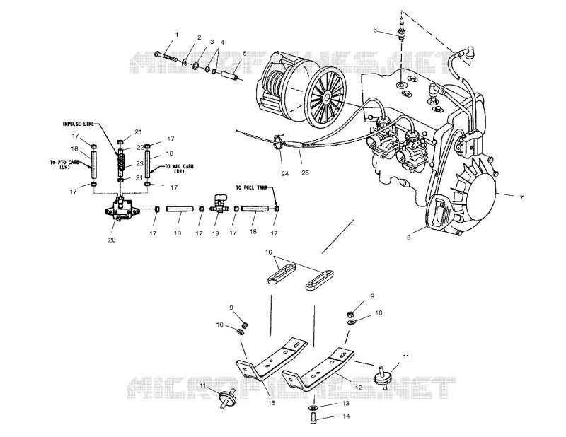 ENGINE MOUNTING