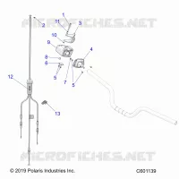 ENGINE, THROTTLE CONTROL ASM.