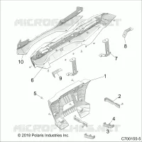 REAR BODYWORK BUMPER