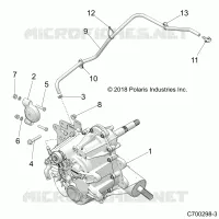 DRIVE TRAIN, MAIN GEARCASE MOUNTING