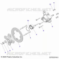 SUSPENSION, REAR CARRIER
