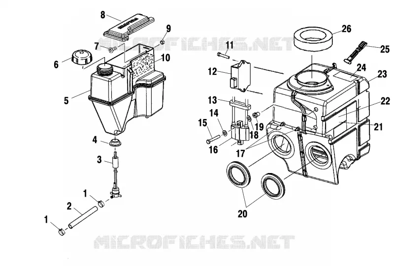 OIL TANK/AIR BOX