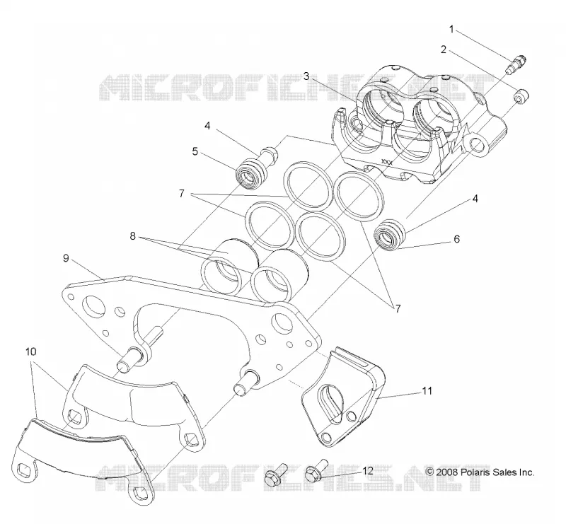 FRONT BRAKE CALIPER