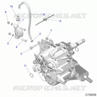 DRIVE TRAIN, MAIN GEARCASE MOUNTING