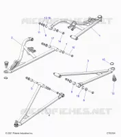 FRONT SUSPENSION CONTROL ARMS