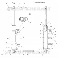 REAR TRACK SHOCK (7043600)