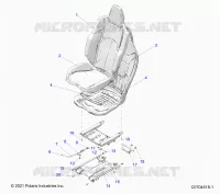 SEAT ASM., DRIVER / PASSENGER