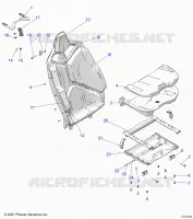 SEAT ASM. REAR