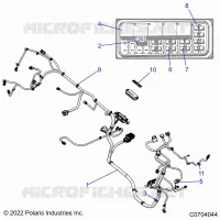 ELECTRICAL, WIRE HARNESSES, CHASSIS