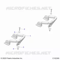 REAR BODYWORK RACK, HANDGRIPS