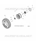 WHEELS, FRONT TIRE AND BRAKE DISC