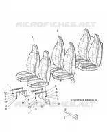 SEAT, BUCKET, 4 PASSENGER AND 6 PASSENGER
