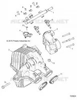 ENGINE, AIR INTAKE MANIFOLD