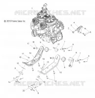 ENGINE, MOUNTING