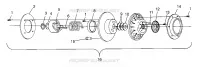DRIVEN CLUTCH 600 XC 0971776 AND EUROPEAN 600 XC E971776 (4937933793B014)