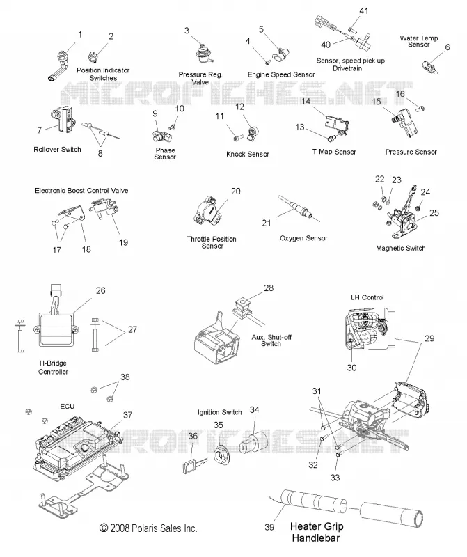 SENSORS, SWITCHES AND COMPONENTS