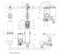 REAR SUSPENSION SHOCK